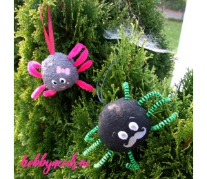 ITH Stickdatei - Mr. & Mrs. Spinne